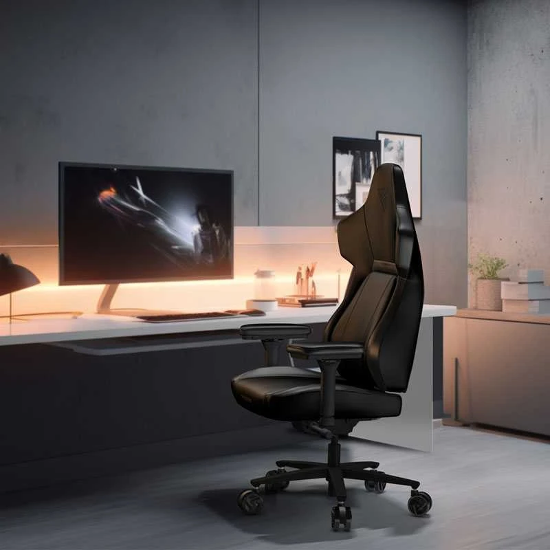 „ThunderX3 CORE“ modernus ergonomiškas žaidimų krėslas – Juodas