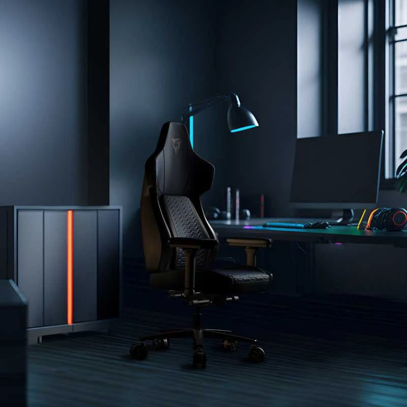 „ThunderX3 CORE Racer“ ergonominė žaidimų kėdė – Juodas