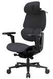 ThunderX3 FLEX Pro žaidimų kėdė, ergonomiška, aptraukta audiniu, pilka