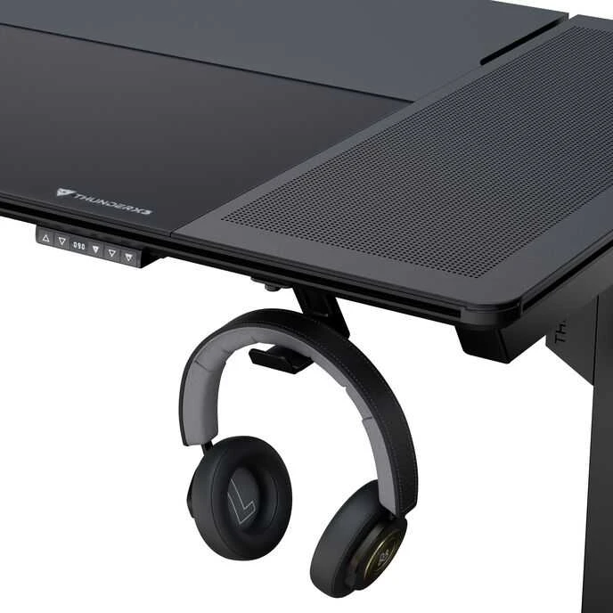 ThunderX3 LAB-X Gaming Tisch, Höhenverstellbar - juodas