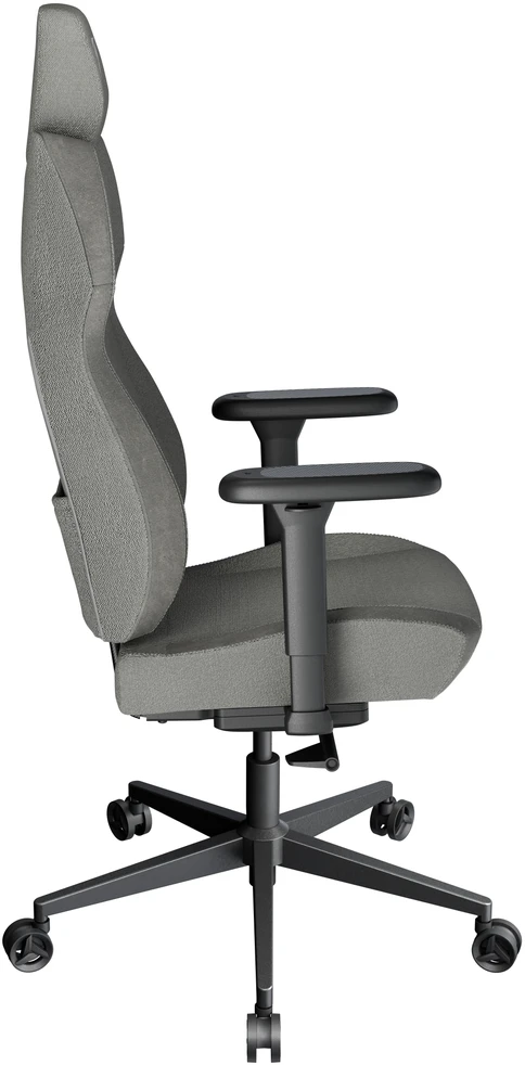 ThunderX3 SOLO 360 ergonomiška žaidimų kėdė – „Loft Air“, šviesiai pilka