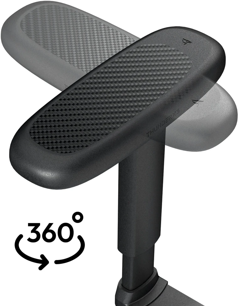 ThunderX3 SOLO 360 Ergonomic Gaming Chair – Modern, Juodas