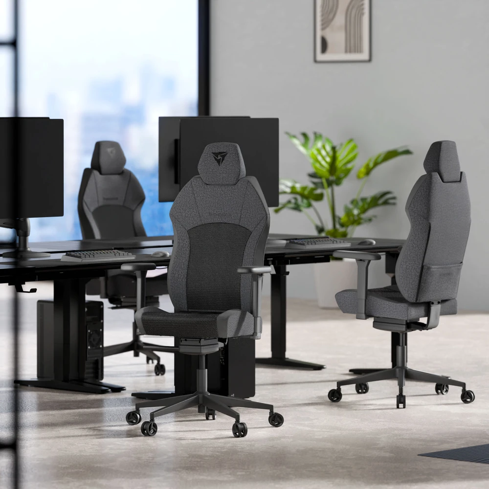 ThunderX3 SOLO 360 Ergonomic Gaming Chair – Mesh, Juodas