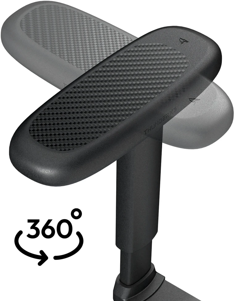 ThunderX3 SOLO 360 Ergonomic Gaming Chair – Mesh, Juodas