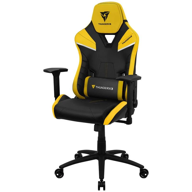Žaidimų kėdė ThunderX3 TC5 Gaming Chair, Juoda-geltona