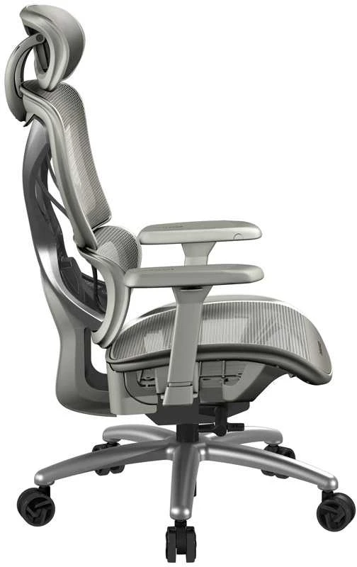 „ThunderX3 XTC“ ergonomiška biuro kėdė, tinklelio spalvos, pilka