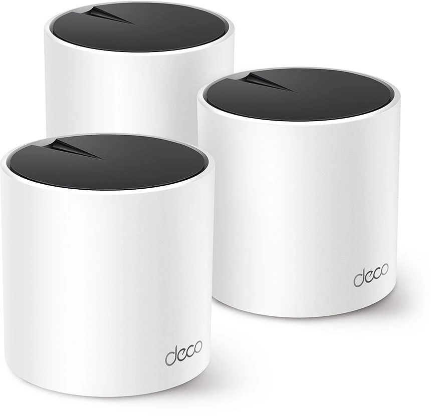 Namų tinklo (mesh) sistema TP-Link Deco X55 | AX3000 WiFi 6 | 802.11ax | 2402 Mb/s | 3 vnt. pakuotė
