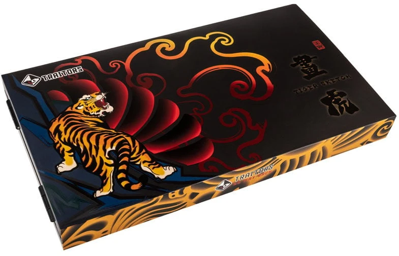 Klaviatūra Traitors TIGER SKETCH Limited Keycap Set, PBT UK išdėstymas