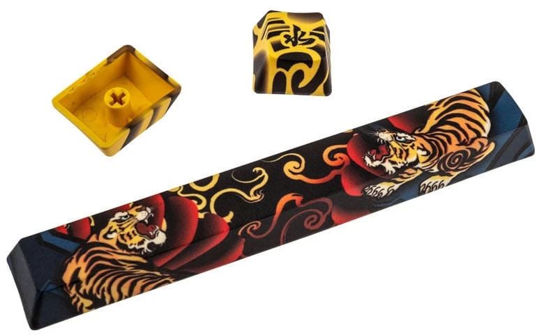 Klaviatūra Traitors TIGER SKETCH Limited Keycap Set, PBT UK išdėstymas