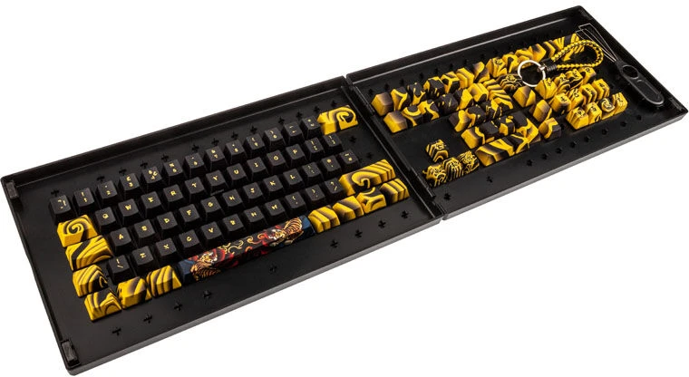 Klaviatūra Traitors TIGER SKETCH Limited Keycap Set, PBT UK išdėstymas