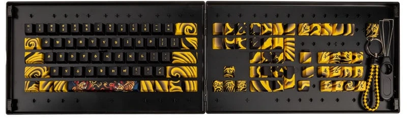 Klaviatūra Traitors TIGER SKETCH Limited Keycap Set, PBT US išdėstymas