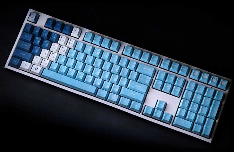 Klaviatūra Traitors YUKI ONNA Keycap Set UK išdėstymas