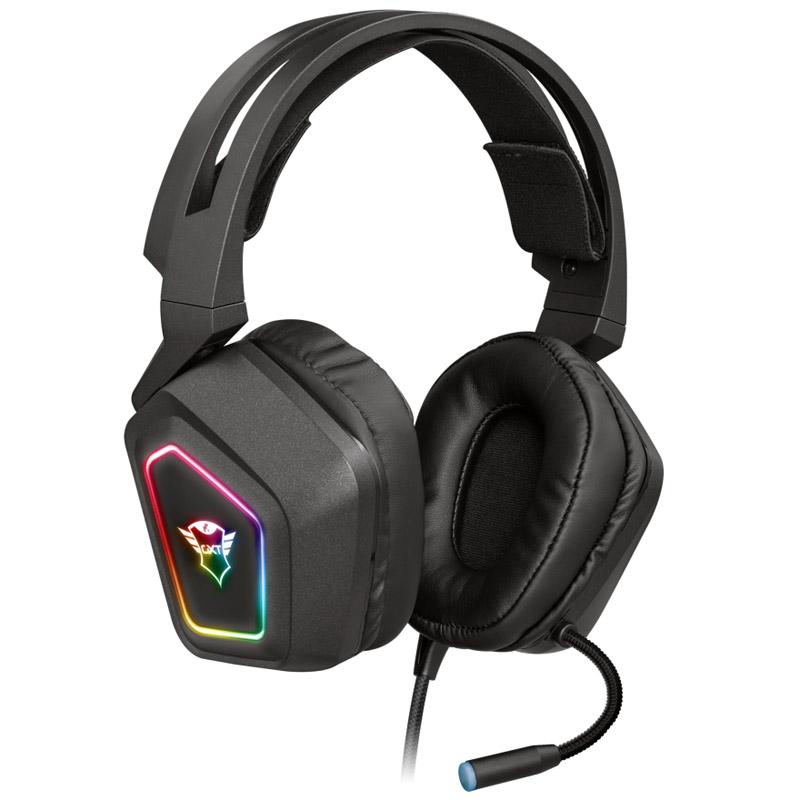 Žaidimų ausinės Trust GXT 450 Blizz RGB 7.1 Surround, 23191