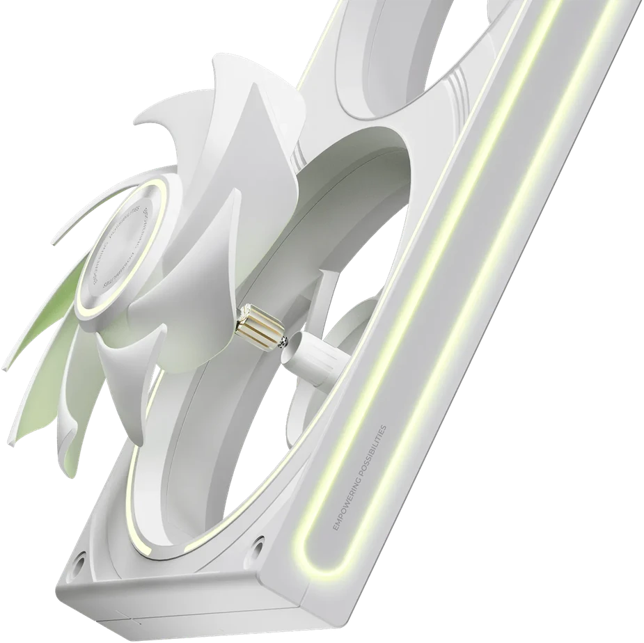TRYX FOBR Fan, PWM, ARGB - 360mm, Baltas