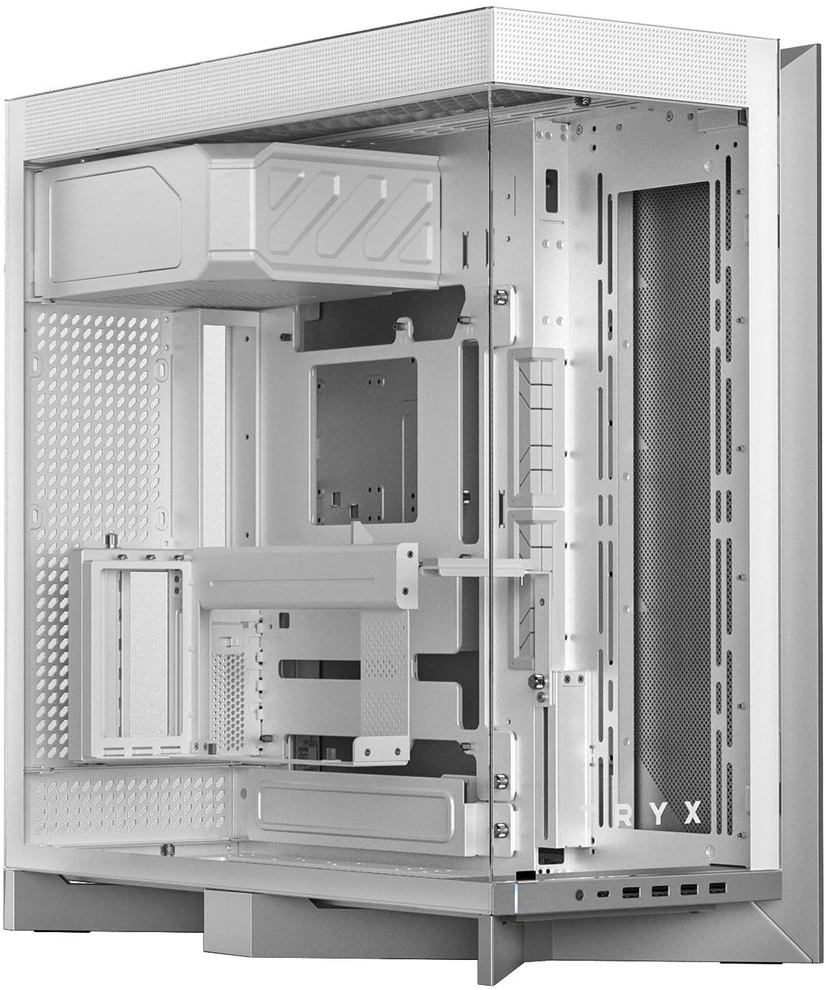 TRYX LUCA L70 Midi Tower - Baltas + PANORAMA SE ARGB 360 Complete Vanduo Cooling, 3D-AMOLED, 360mm - Baltas