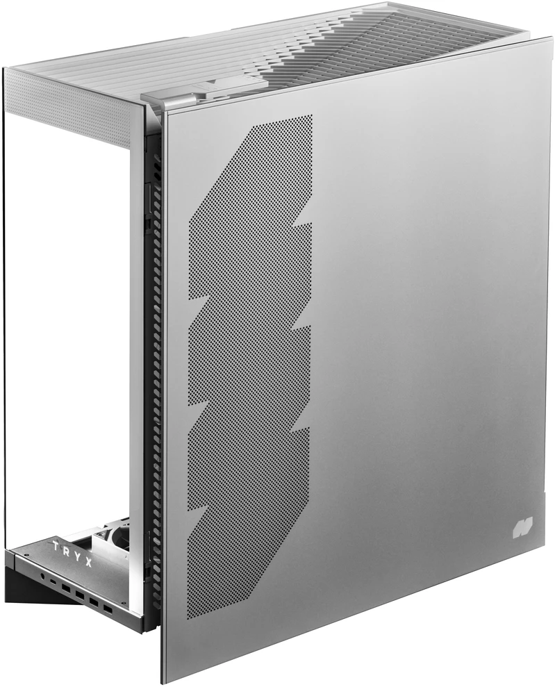 TRYX LUCA L70 Midi Tower - Baltas + PANORAMA SE ARGB 360 Complete Vanduo Cooling, 3D-AMOLED, 360mm - Baltas