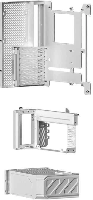 TRYX LUCA L70 kompiuterio korpusas, Mid-Tower, E-ATX, Tempered Glass – baltos spalvos