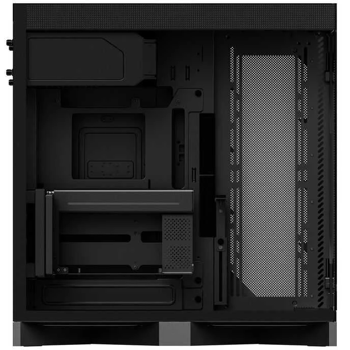 TRYX LUCA L70 Midi-Tower, Tempered Glass, ARGB – juodos spalvos