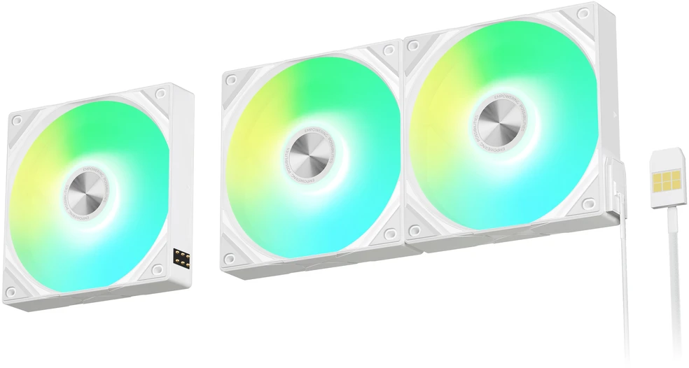 TRYX ROTA SL ARGB Fan – 120mm, baltas