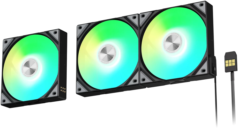 TRYX ROTA SL ARGB Fan – 120mm, juodas