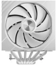 TRYX TURRIS T620 procesoriaus oro aušintuvas, dviejų bokštų, su 5 colių ekranu ir 120 mm, Baltas