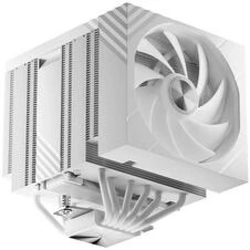 TRYX TURRIS T620 procesoriaus oro aušintuvas, dviejų bokštų, su 5 colių ekranu ir 120 mm, Baltas