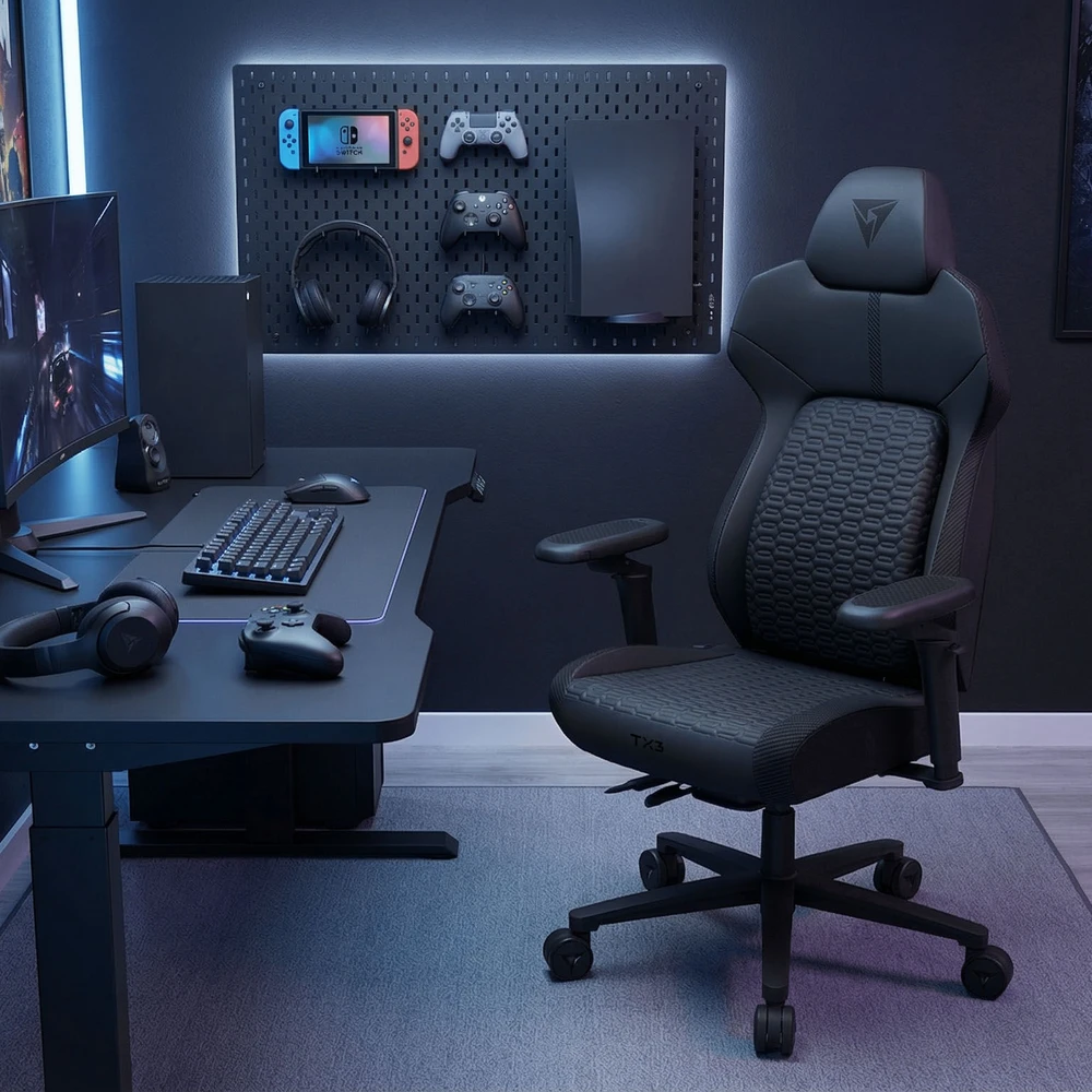 TX3 Core 360 Gaming Chair - Racer Juodas