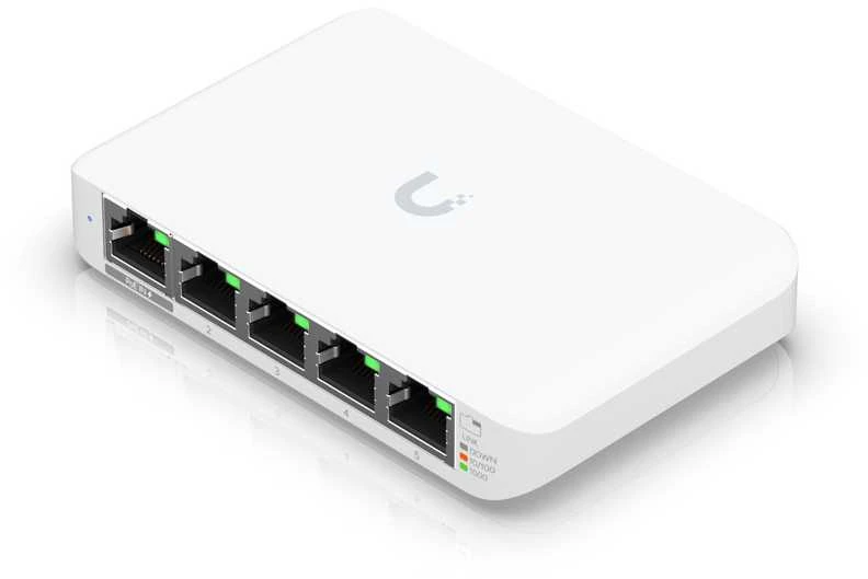 Šakotuvas Ubiquiti USW-Flex vidaus/lauko 5Port Poe Gigabit jungiklis | Ubiquiti
