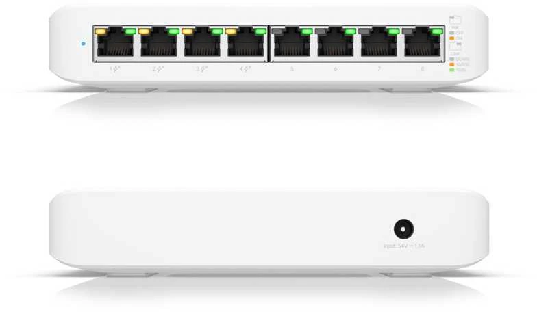 Ubiquiti UniFi 8 prievadų PoE komutatorius | USW-LITE-8-POE