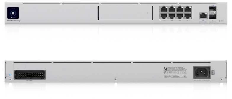 Šakotuvas Ubiquiti | „Viskas viename“ maršrutizatorius ir apsaugos šliuzas | UDM-SE | Nėra „Wi-Fi“ | 10/100/1000/2500 Mbit/s | Ethernet LAN (RJ-45) jungtys 8 | Palaikomas tinklelis | MU-MiMO Ne | Nėra mobiliojo plačiajuosčio ryšio
