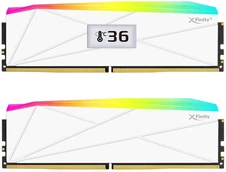 V-Color Manta XFinity+ aRGB DDR5-6000 RAM, CL28, XMP/EXPO - 32 GB Dual-Kit, baltas