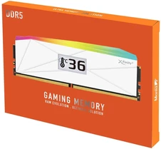 V-Color Manta XFinity+ aRGB DDR5-6000 RAM, CL28, XMP/EXPO - 32 GB Dual-Kit, baltas