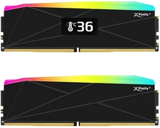 V-Color Manta XFinity+ aRGB DDR5-6000 RAM, CL28, XMP/EXPO - 32 GB Dual-Kit, juodas
