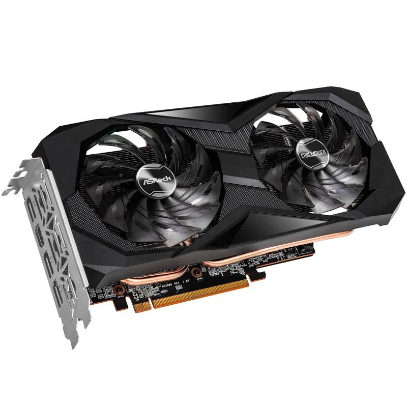 Grafikos plokštė ASROCK AMD Radeon RX 7600 8 GB GDDR6 128 bit PCIE 4.0 8x GPU 1770 MHz Dual Slot Fansink 1xHDMI 3xDisplayPort RX7600CL8GO