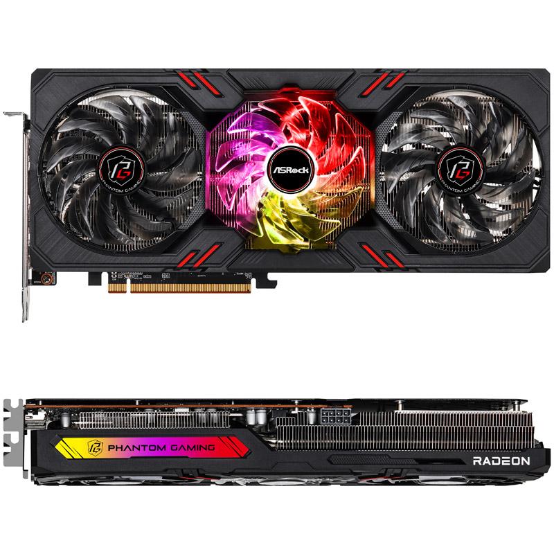 Vaizdo plokštė ASROCK AMD Radeon RX 7600 Phantom Gaming 8G OC 128bit PCIe 4.0 x8