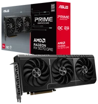Vaizdo plokštė ASUS Prime -RX9070GRE-O12G AMD Radeon RX 9070 GRE 12 GB GDDR6
