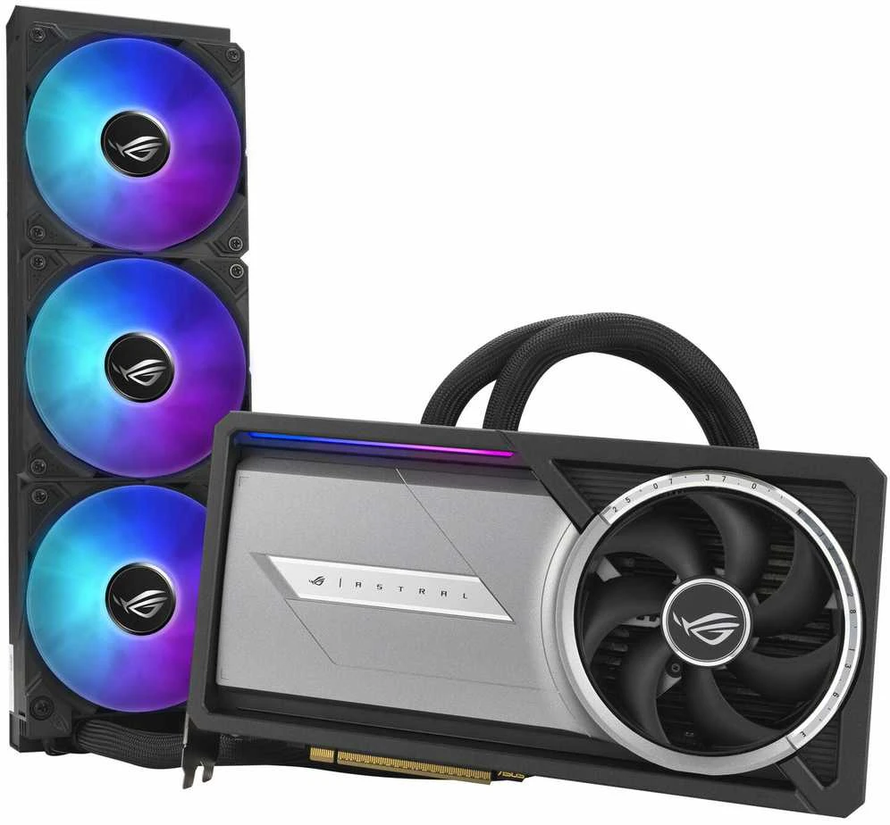 ASUS ROG Astral LC GeForce RTX 5090 OC 32 GB vaizdo plokštė