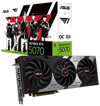 Vaizdo plokštė Asus T1 GeForce RTX 5070 OC 12GB GDDR7 DLSS4 (T1-RTX5070-O12G-GAMING)