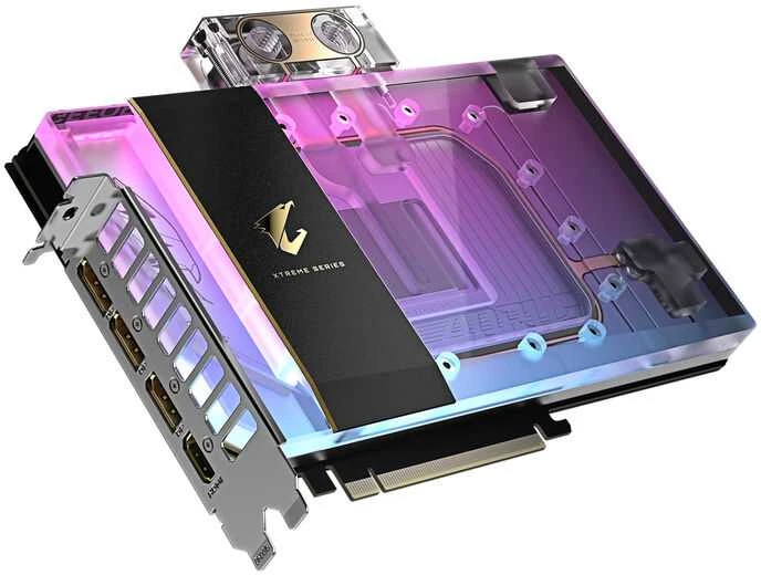 GIGABYTE AORUS GeForce RTX 5090 XTREME WATERFORCE WB 32G Grafikos plokštė - 32GB GDDR7