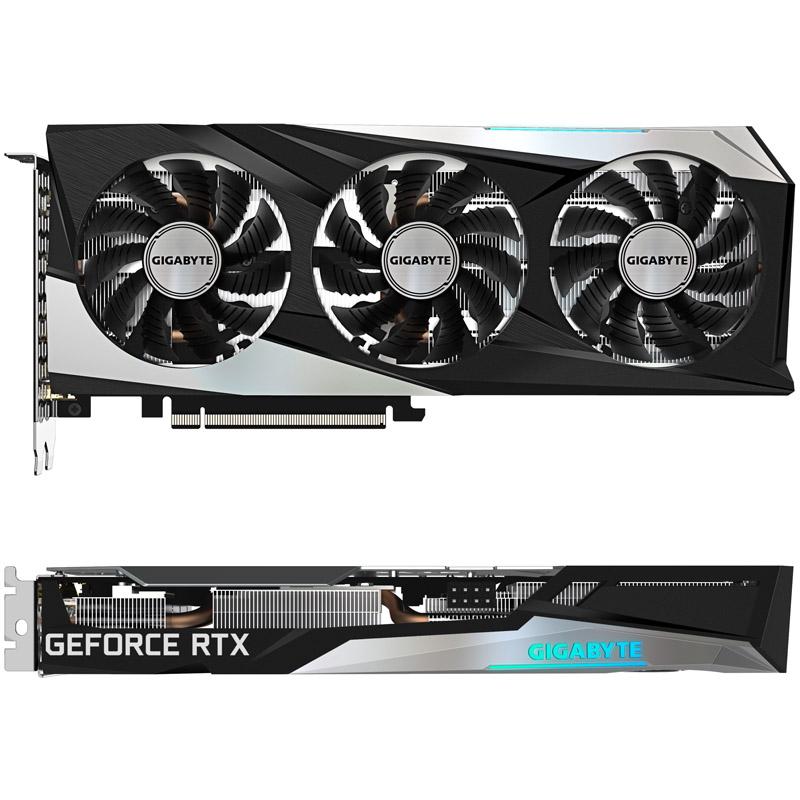 Vaizdo plokštė Gigabyte Gigabaitas | GV-N3060GAMING OC-12GD, LHR versija | NVIDIA | 12 GB | GeForce RTX 3060 | GDDR6 | HDMI jungtys kiekis 2 | PCI-E 4,0 x 16 | Atminties takto dažnis 15000 MHz | Procesoriaus dažnis 1837 MHz