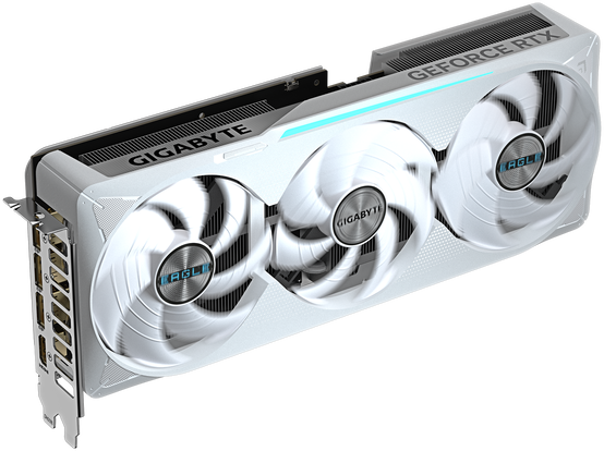 GIGABYTE GeForce RTX 5070 Ti EAGLE OC ICE SFF 16G Vaizdo plokštė - 16GB GDDR7, 256bit, PCI-E 5.0, 2542 MHz Core Clock, 3 x DP 2.1a, 1 x HDMI 2.1b, NVIDIA DLSS 4, GV-N507TEAGLEOC ICE-16GD