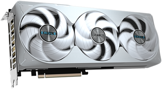 GIGABYTE GeForce RTX 5070 Ti EAGLE OC ICE SFF 16G Vaizdo plokštė - 16GB GDDR7, 256bit, PCI-E 5.0, 2542 MHz Core Clock, 3 x DP 2.1a, 1 x HDMI 2.1b, NVIDIA DLSS 4, GV-N507TEAGLEOC ICE-16GD