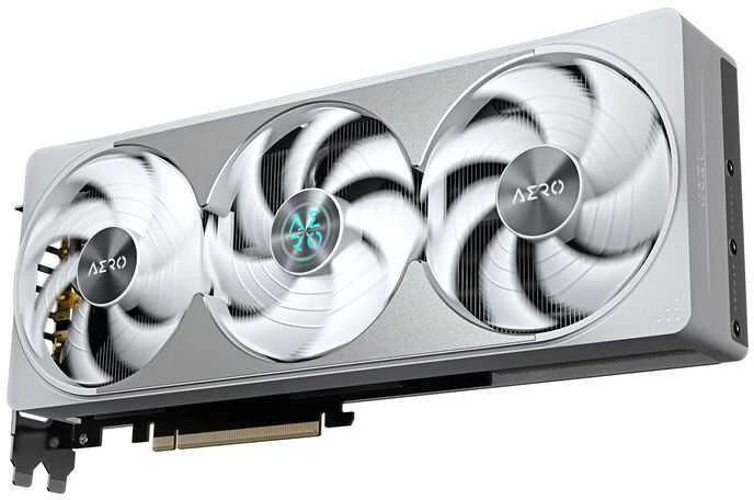 Vaizdo plokštė GIGABYTE GeForce RTX 5080 AERO OC SFF 16GB GDDR7, 256bit, PCI-E 5.0, 2730 MHz Core Clock, 3 x DisplayPort, 1 x HDMI, GV-N5080AERO OC-16GD
