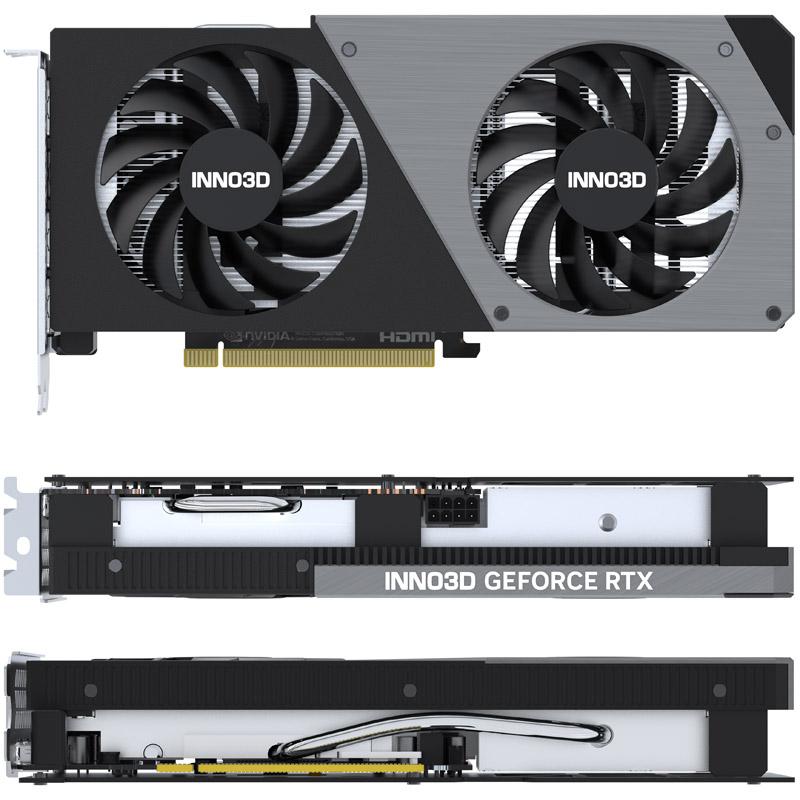 Vaizdo plokštė Inno3D GeForce RTX 4060 Twin X2 OC 8GB