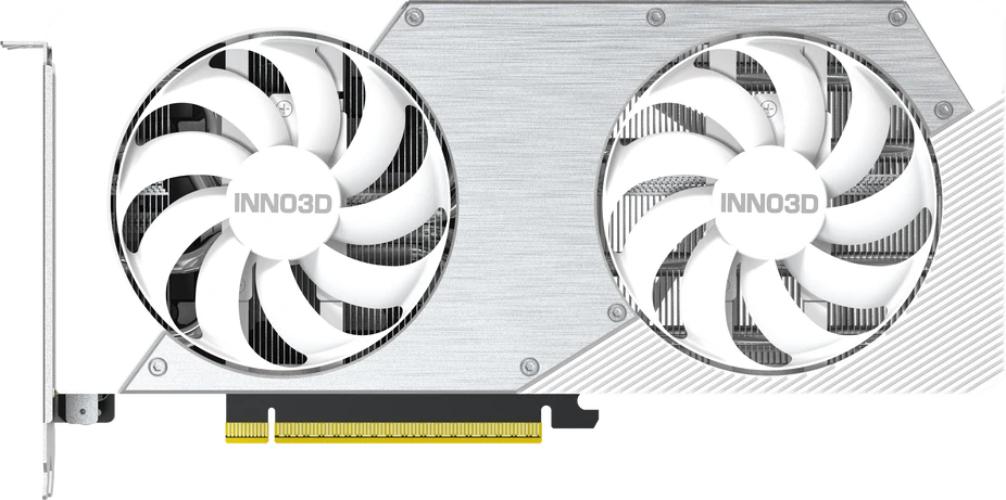 Vaizdo plokštė INNO3D GeForce RTX 5060 Ti Twin X2 Baltas 8GB OC DLSS 4