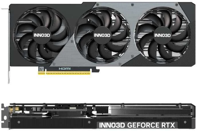 Vaizdo plokštė INNO3D GeForce RTX 5070 Ti X3 16GB DLSS 4