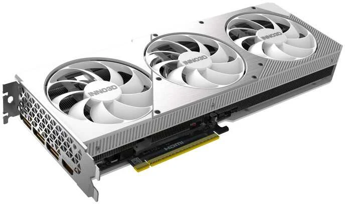 Vaizdo plokštė INNO3D GeForce RTX 5070 Ti X3 Baltas 16GB OC DLSS 4