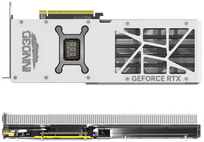 Vaizdo plokštė „Inno3D GeForce RTX 5080 X3 OS“ balta NVIDIA 16 GB GDDR7