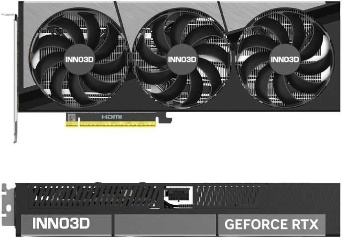 Vaizdo plokštė INNO3D GeForce RTX 5080 X3 16GB OC DLSS 4