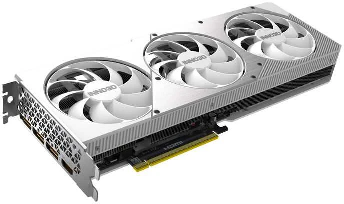 Vaizdo plokštė „Inno3D GeForce RTX 5080 X3 OS“ balta NVIDIA 16 GB GDDR7